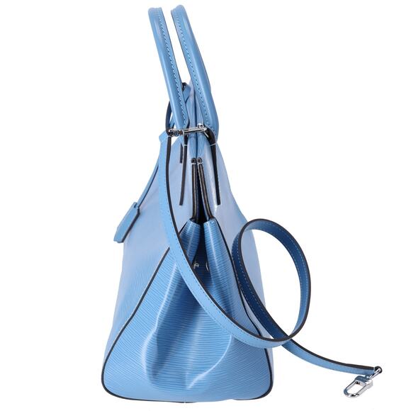 Louis Vuitton Marly MM Epi Handbag M94661 Bleuet Epi Leather Light Blue - Picture 2 of 8